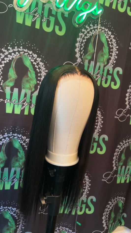 5X5 Glueless Straight Wig