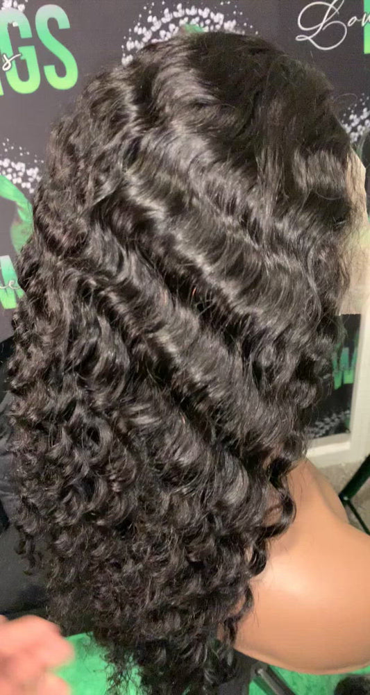 13x4 Deep Wave Wig
