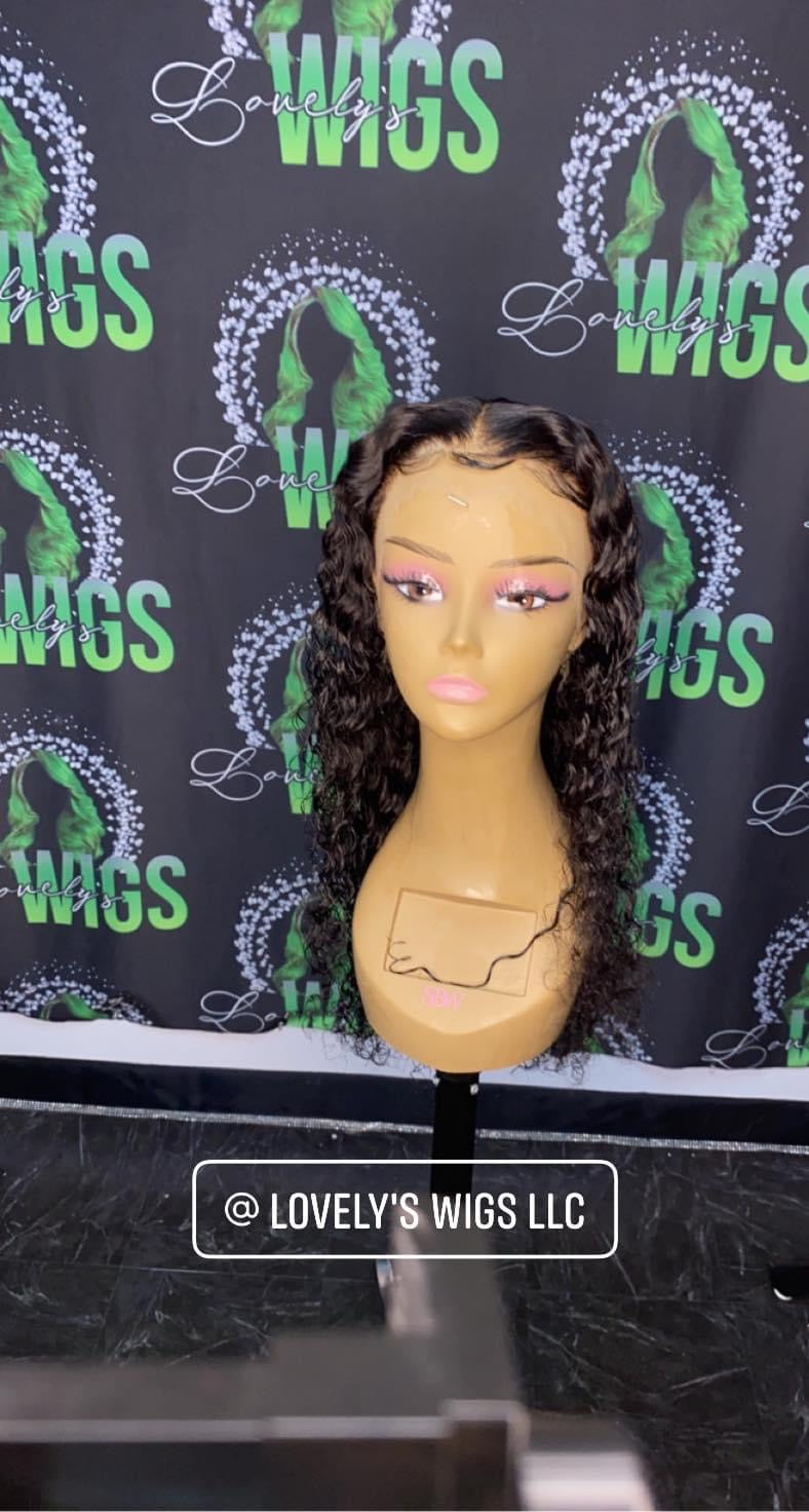 13x4 Deep Wave Wig